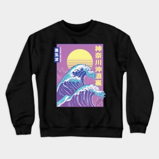 The Japanese Great Wave of Kanagawa Crewneck Sweatshirt